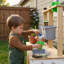 Cuisine de boue en bois Teamson Kids Clover avec station d'eau et tableau noir