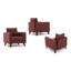 Fauteuil en polyester l 33,46 po Rossum-1275708613