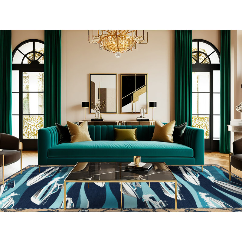  Tapis nautique lavable, Rectangulaire 2 pi x 3 pi