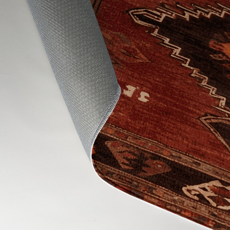 Tapis turc intérieur et extérieur brun, Rectangle 9 pi x 12 pi