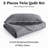 Embossed Microfiber Bedspread Set – All Seasoned Modern and Lightweight Bedding Set with Shams-122058457-122584921