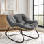 Chaise berçante Outsunny Papasan, chaise berçante Papasan-1449349439