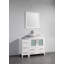  Ensemble de meuble-lavabo simple avec miroir 29,9 "encadré-27042773