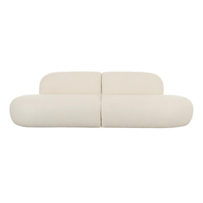 Broohah Cream Boucle Sofa