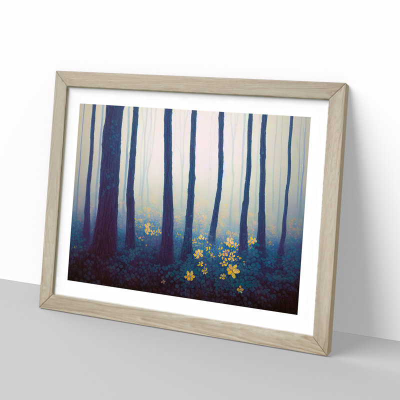 Grand Spring Forest - Print, 46cm H x 64cm W, Oak