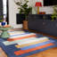 Gina Geometric Wool Hand Tufted Area Rug-1166732583