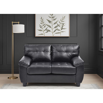 Rimouski Faux Leather Loveseat