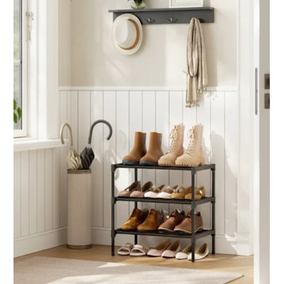 Bordovice 12 Pair Shoe Rack