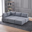 Canapé-lit et chaise longue 82,7 po Haleah-1184682120-1184682121