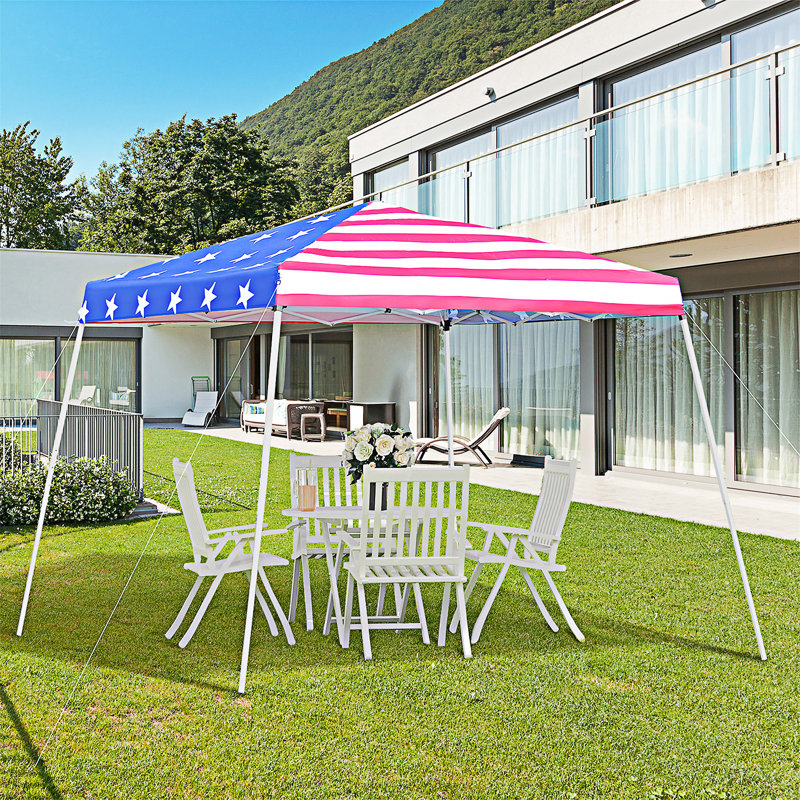 Tente à auvent Outsunny