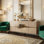 71'' Mirrored Modern Console Table