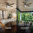 52" Matte Black LED Light Indoor/Outdoor Ceiling Fan with Remote Control