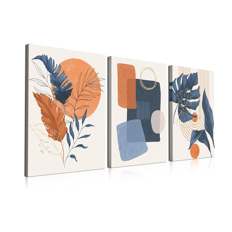3 Piece Wrapped Canvas Set