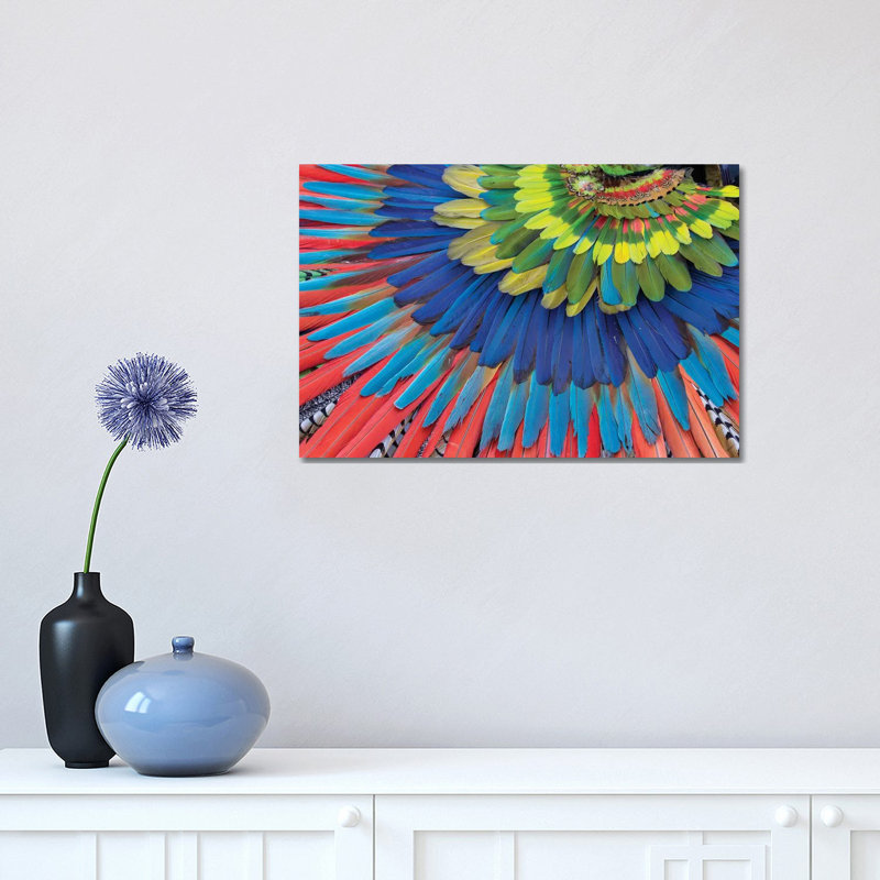 San Miguel De Allende, Mexique. "Native Feather Coiffe" par Darrell Gulin - Photographie sur toile tendue