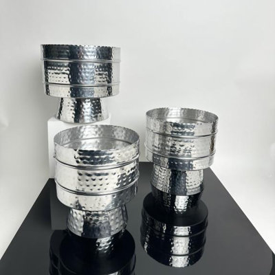 Vase de table en aluminium Anacia