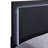 Contemporary Full Black Wood Bed With Lights And Finish Stylish Size Integrated Led Lighting-22441348-22441351