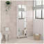 Armoire à linge en miroir, quatre tablettes intérieures, cinq tablettes extérieures-343183218