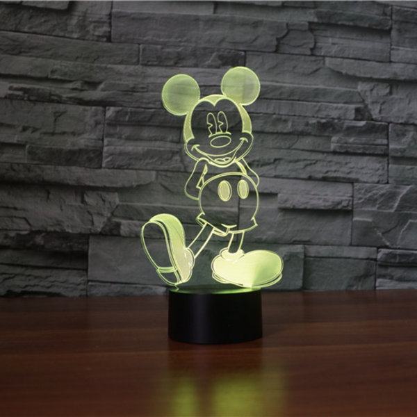 Disney Lilo & Stitch Figural Mood Light 8 Inches Tall Blue