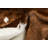 Faux Cowhide Rug | Brown/White | 4.25'x'5-1923327683