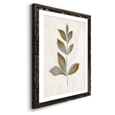 " Bronze Leaf I " Painting Print