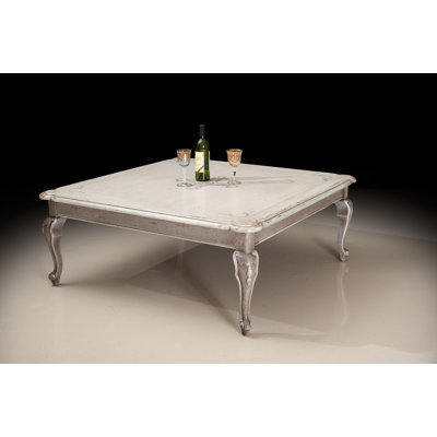 Solid Wood 4 Legs Coffee Table