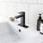 Bathroom Faucet Single Hole, Single Handle Stainless Steel Faucet For Bathroom Sink With Deckplate And Drain Assembly-118546097
