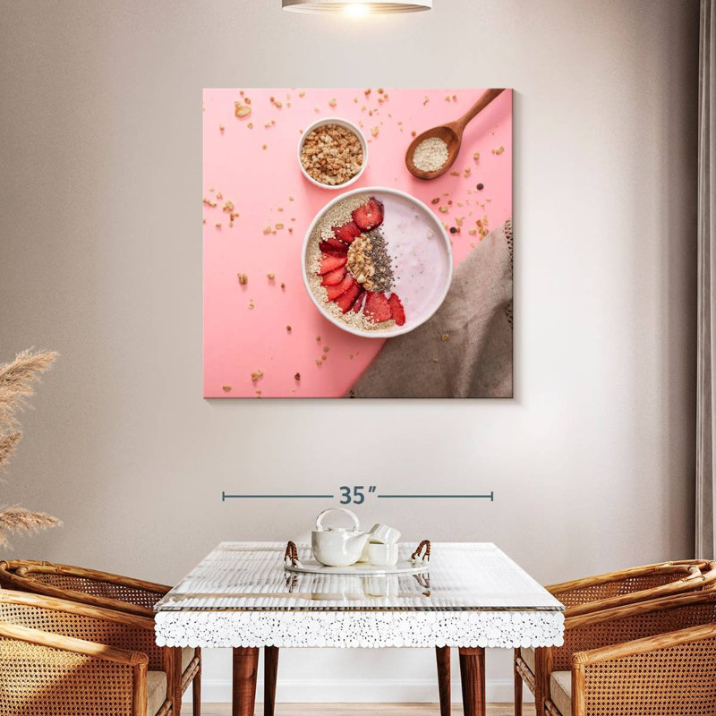 Petit déjeuner Arney Strawberry Oatmeal, H 39 po x l 39 po
