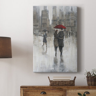 Pluie dans la ville II - galerie Cavas sur mesure