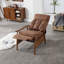 Fauteuil avec cadre en bois