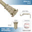 Tringle à rideaux simple ajustable Debolt-21683815-21683811