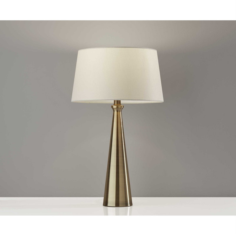 Metal Table Lamp, Bronze