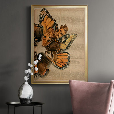 «Winged Wreath I», reproduction encadrée de qualité supérieure - prête à être accrochée
