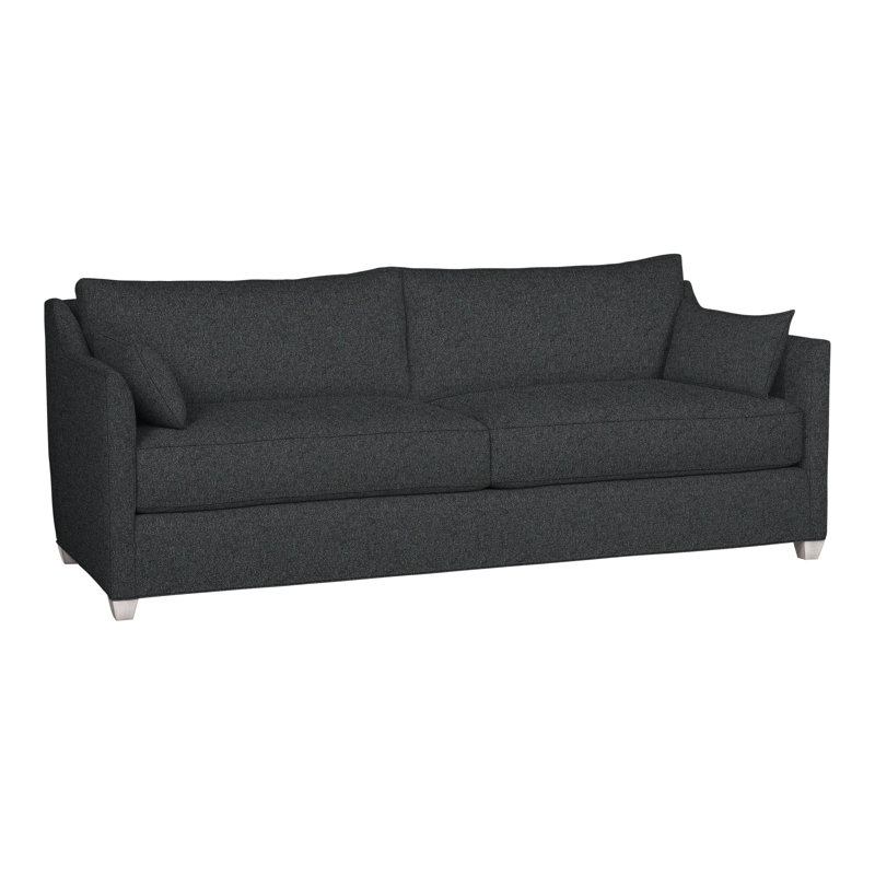 Canapé-lit Newlin, Lagon Ian 100% polyester, Gris colombe