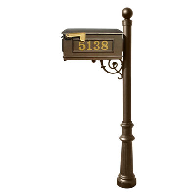 Boîte aux lettres montée sur poteau Lewiston