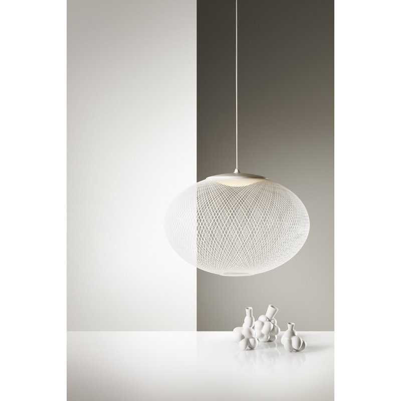 NR2 1 - Light LED Pendant, Large, White