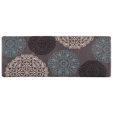 World Rug Gallery Kitchen Durable Anti Fatigue Standing Mat - On