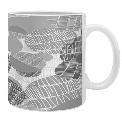 Grande tasse à café geo texturée