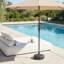  Base de parasol de patio 2 lb, base de parasol remplissable pour jardin, cour ou terrasse, noir