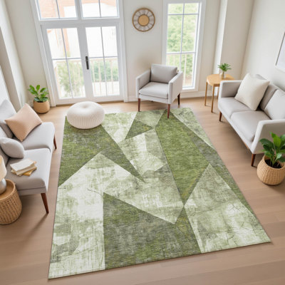 Tapis moderne lavable à la machine de qualité supérieure AMF1838