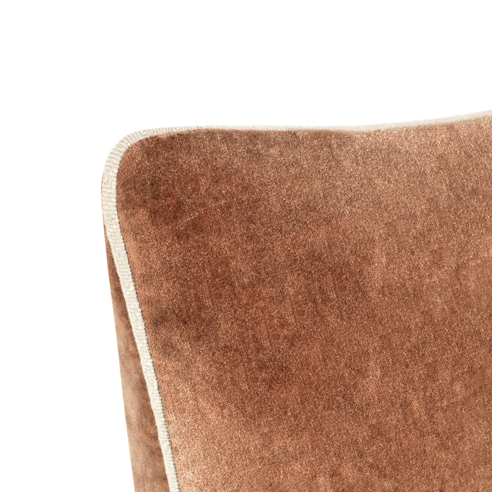 Goodall Throw Pillow, Hazel Brown, Rectangle 12"H x 16"W