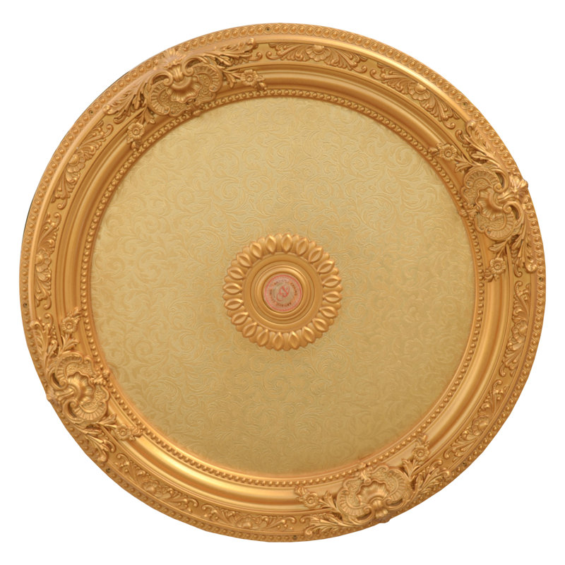 Lustre rond médaillon de plafond