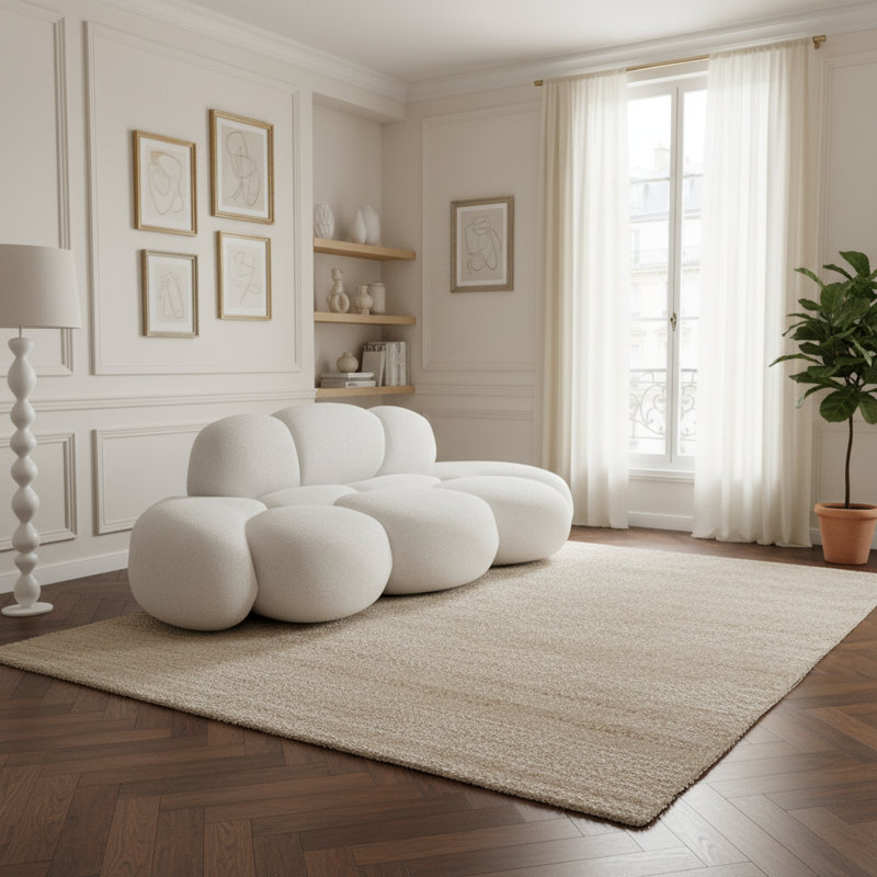 Lazy Sofa, White