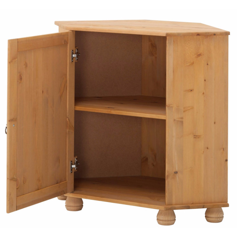 Regina Solid Wood End Table, Stain wax