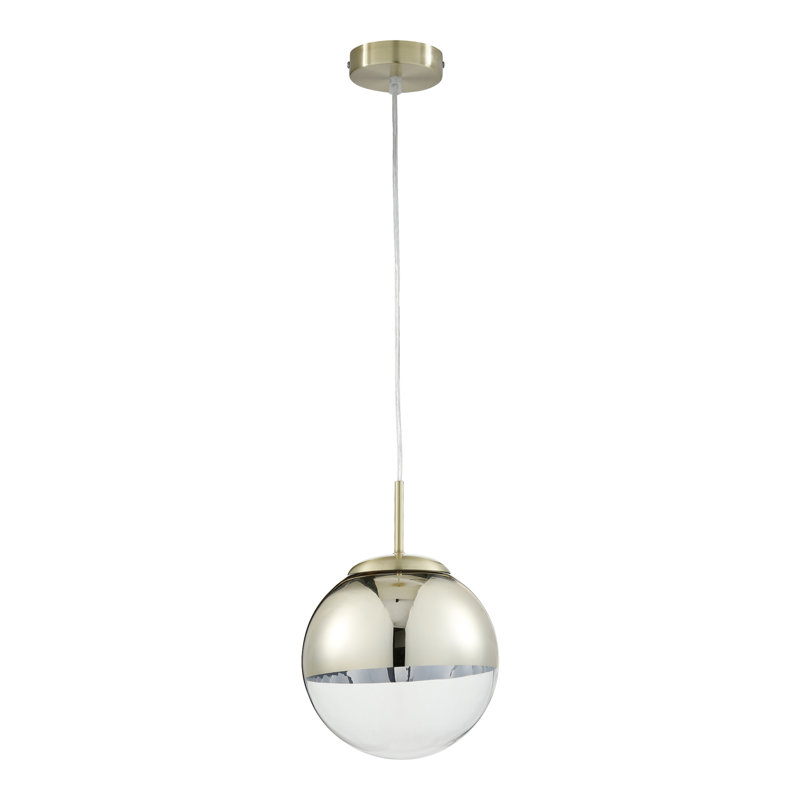 Saundra 1-Light Globe Pendant, 120cm H x 30cm W x 30cm D