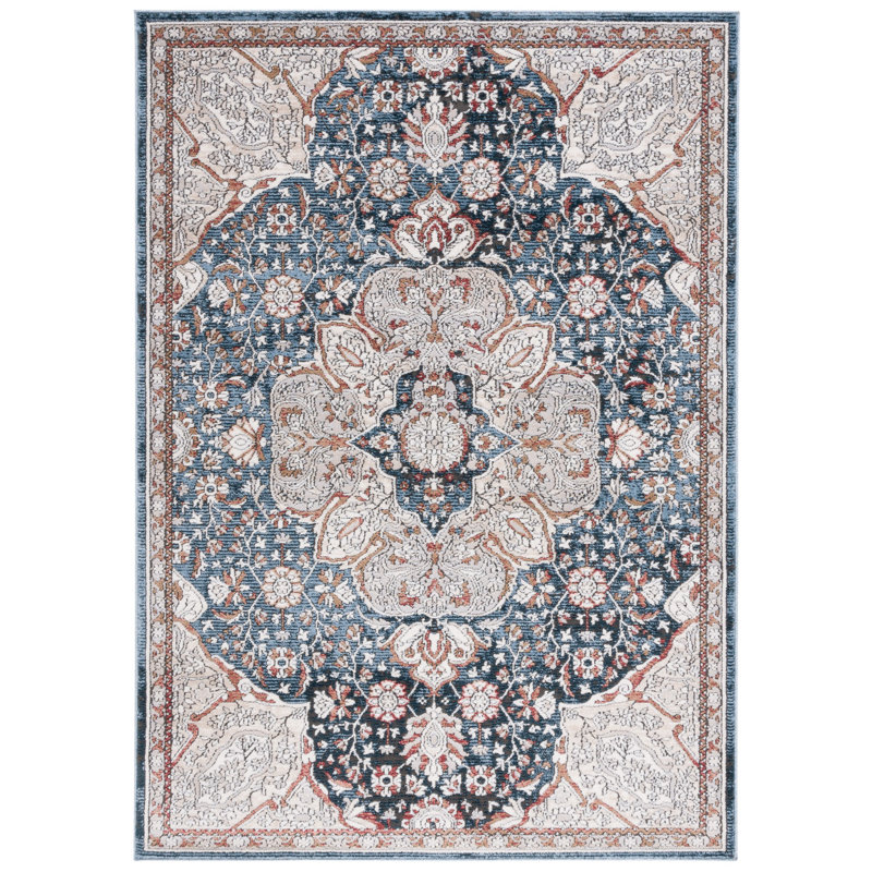 Jarely Performance Oriental Rug, Rectangle 5'3" x 7'6"