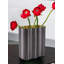 Vase en acier inoxydable Serene Spaces Living Ripple-291250480
