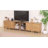 Lysiane Modern TV Stand, 3-In-1 Entertainment Center TV Console W/ Storage Cabinets & Charging Station, Media TV Cabinet W/ Open Shelf For Living & Bedroom-163630729
