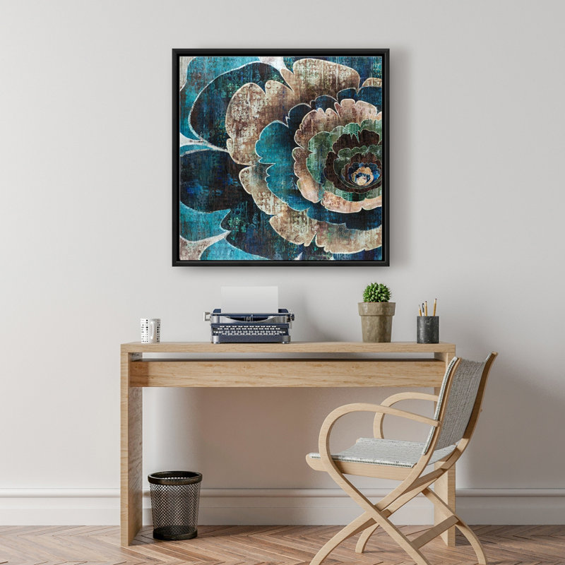 " Blue Flower Montage "