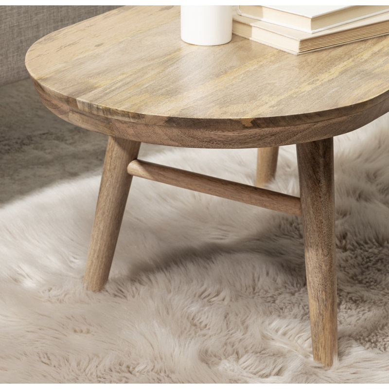 Berenike Oval Coffee Table with Tapered Legs | Wayfair