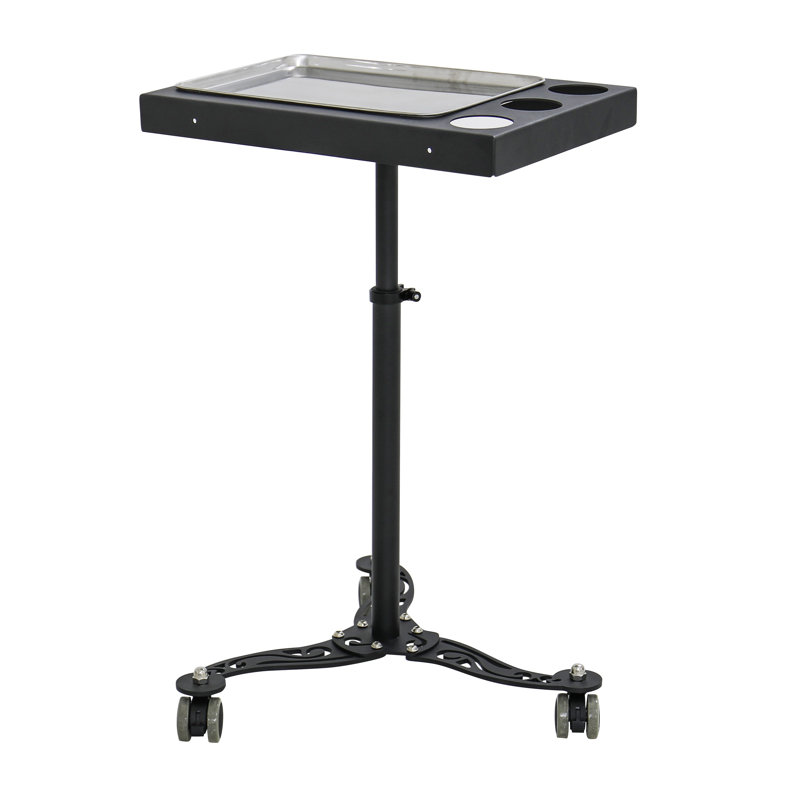 Akasha 23'' H x 5.5'' W Utility Cart with Wheels